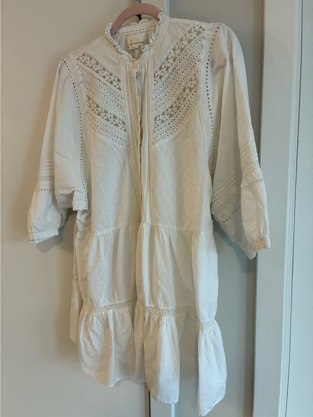 Anthropologie Vicenza Lace Babydoll Tunic